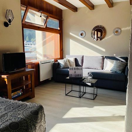 Appartement 58 M2 Avec Piscine Interieure Vue Montagne Centre Village , Parking Prive Saint-Lary-Soulan Exterior foto