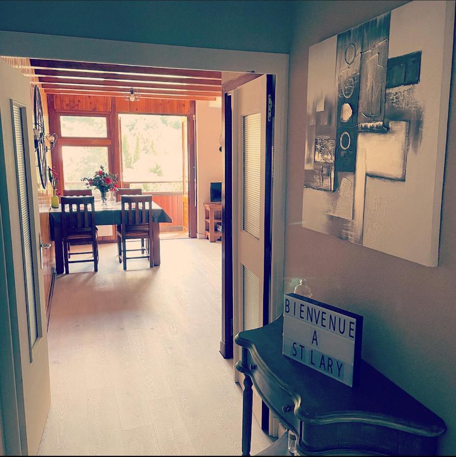 Appartement 58 M2 Avec Piscine Interieure Vue Montagne Centre Village , Parking Prive Saint-Lary-Soulan Exterior foto